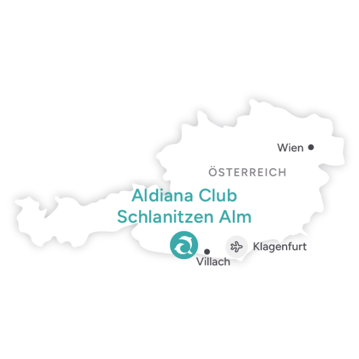 Landkarte Aldiana Club Schlanitzen Alm