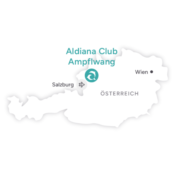 Landkarte Aldiana Club Ampflwang